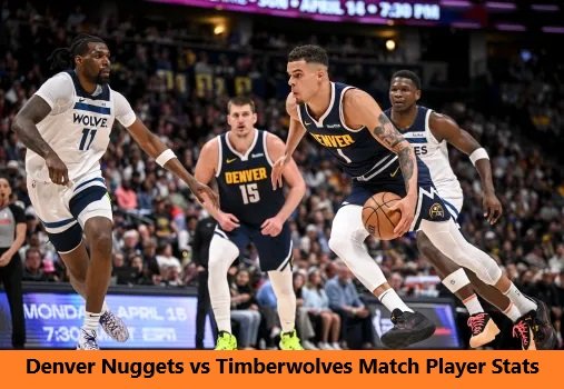 Denver Nuggets vs Timberwolves Match Player Stats