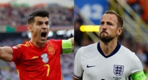 Spain National Football Team vs England National Football Team Timeline