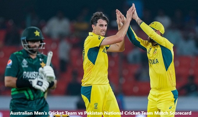 Australian Men’s Cricket Team vs Pakistan National Cricket Team Match Scorecard