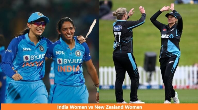 India Women vs New Zealand Women