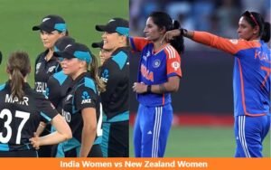 India Women vs New Zealand Women