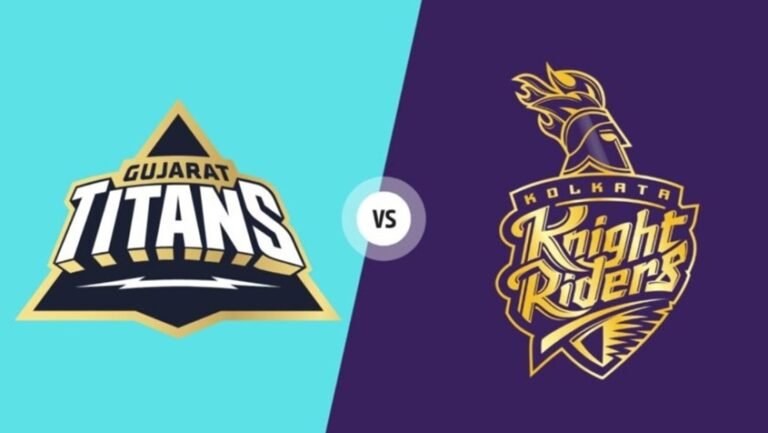 Gujarat Titans vs Kolkata Knight Riders Timeline